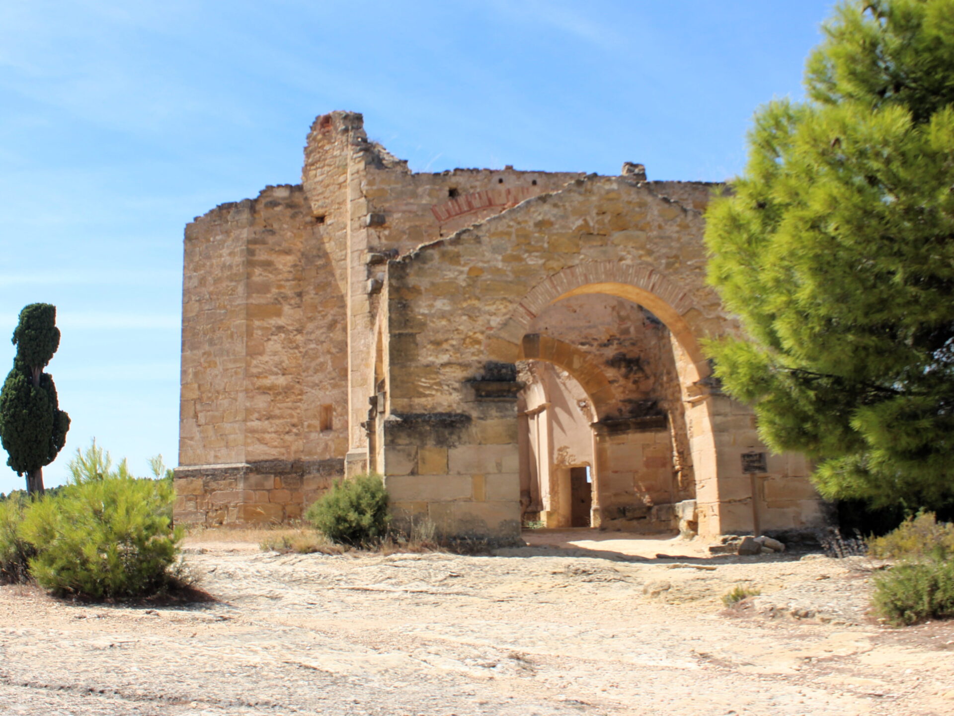 Ermita de Santa Bárbara en Matarraña. Teruel