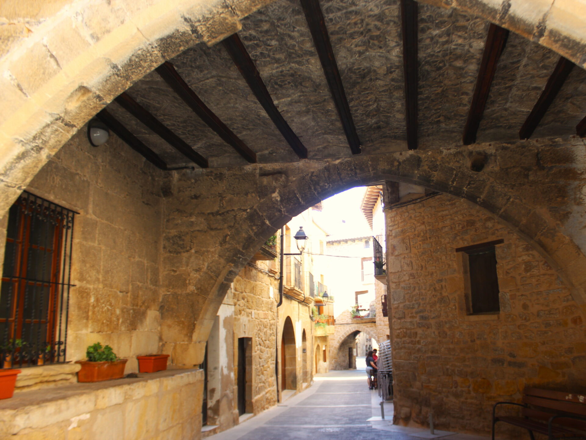 Arco casa sapera en Cretas
