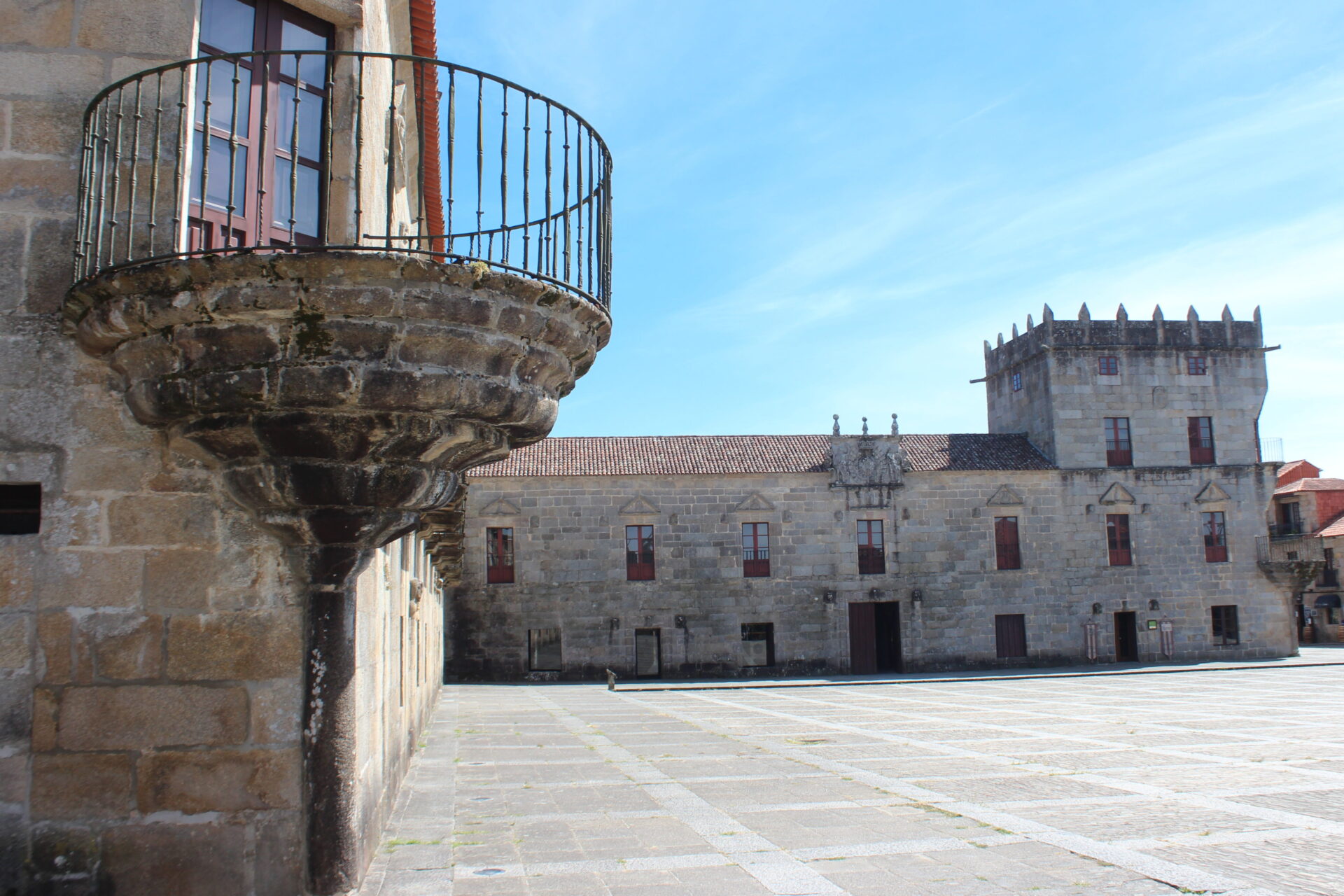 Espectacular Plaza Fefiñans en Cambados