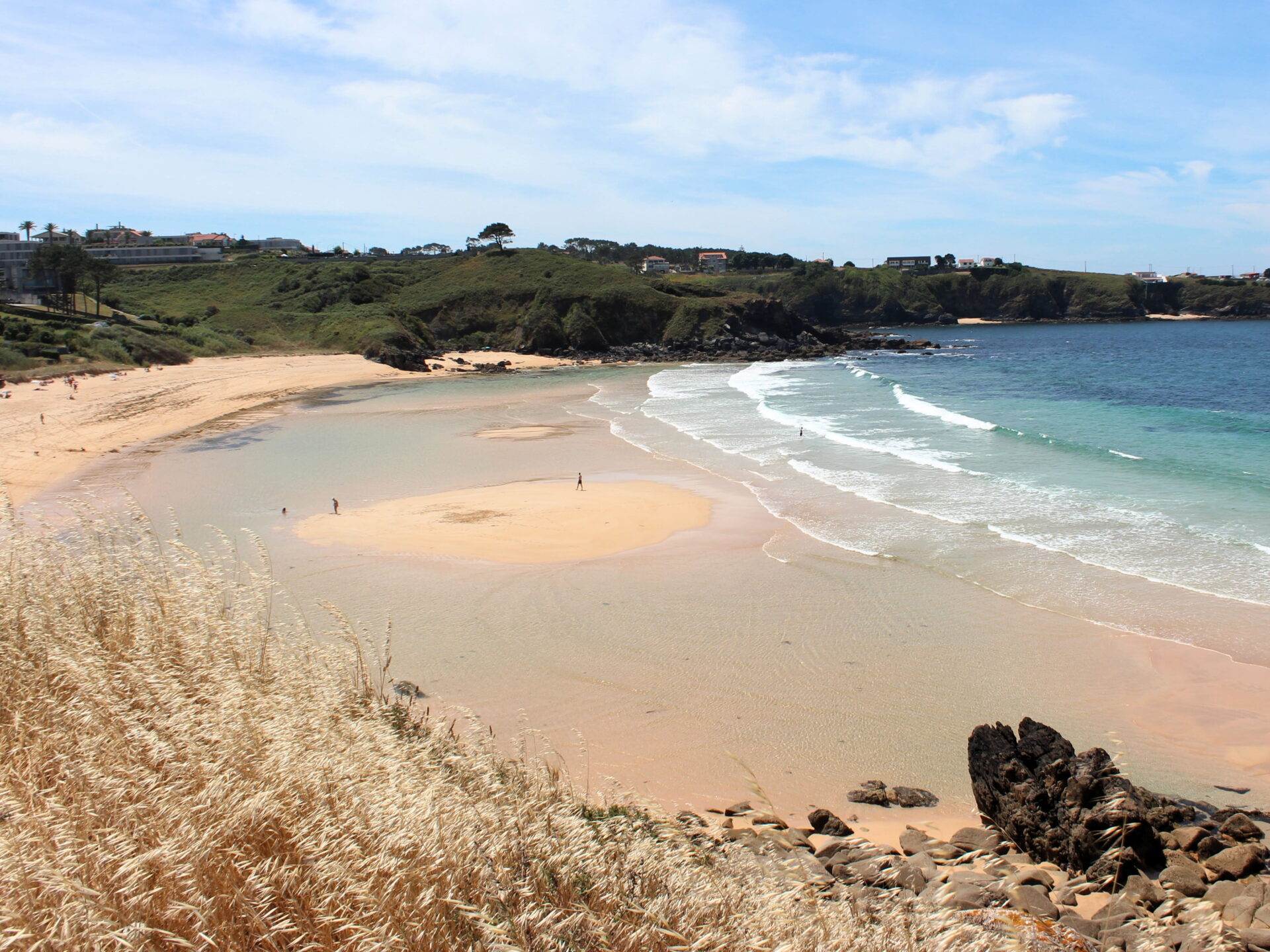 Playas cristalinas de O Grove