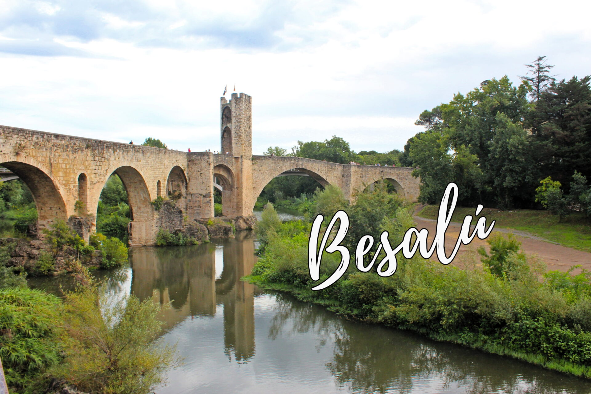 Guía y plano para visitar Besalú
